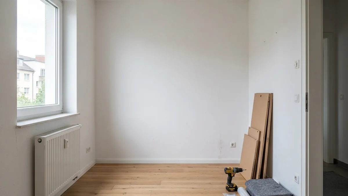 Schlafzimmer: vorher